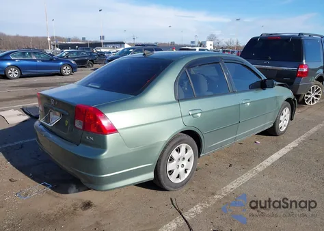 2004 Honda Civic Lx from USA, damaged, VIN 2HGES16584H563048